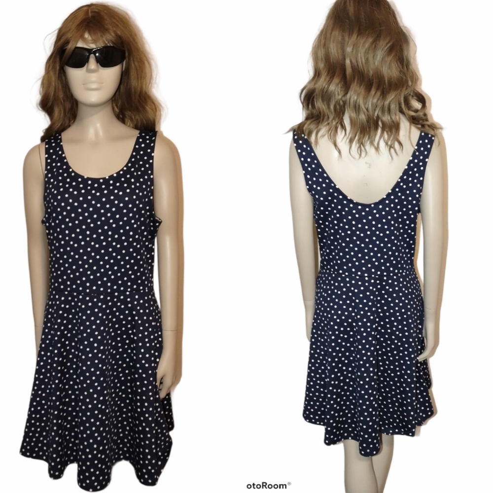 4/$20 • H&M DIVIDED • Polka Dot Sleeveless Dress